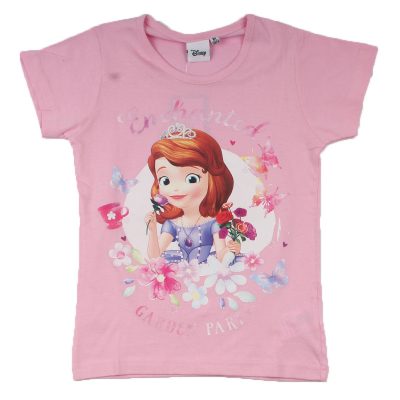 Tee-Shirt Manches Courtes Princesse Sofia