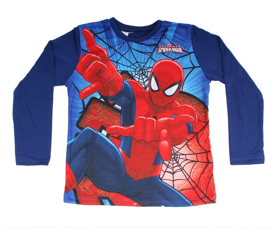 Tee-Shirt Manches Longues Spiderman