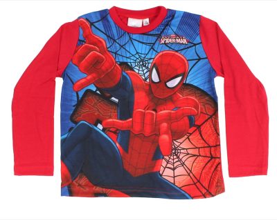 Tee-Shirt Manches Longues Spiderman
