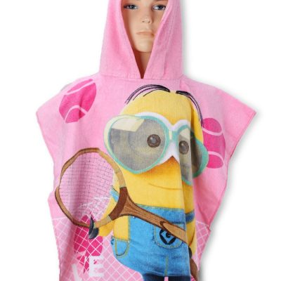Poncho de bain Minions Fille