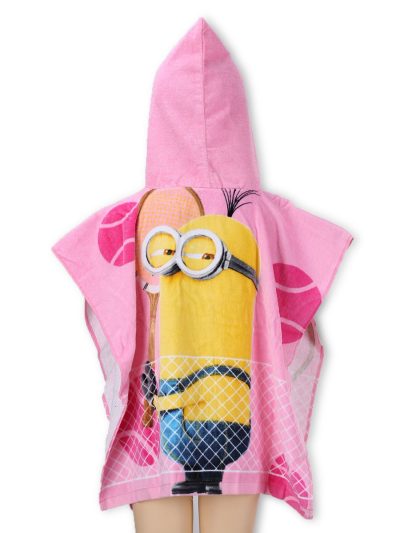 Poncho de bain Minions Fille