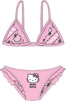Maillot de Bain 2 Pièces Hello Kitty