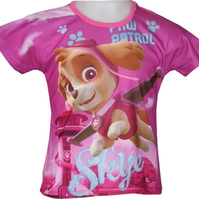 Tee-Shirt Manches Courtes Paw patrol - Pat patrouille - Fille