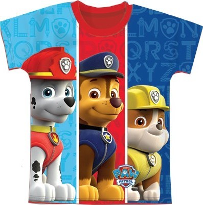 Tee-Shirt Manches Courtes Paw patrol - Pat patrouille
