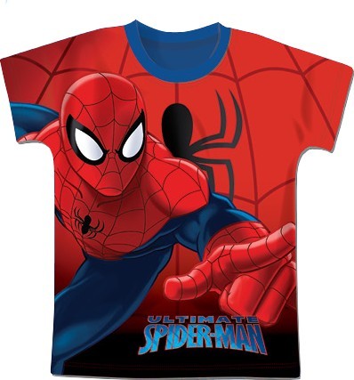 T-shirt Manches Courtes Spiderman