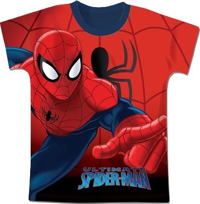 T-shirt Manches Courtes Spiderman