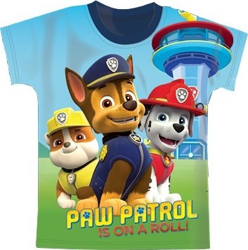Tee-Shirt Manches Courtes Paw patrol - Pat patrouille