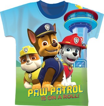 Tee-Shirt Manches Courtes Paw patrol - Pat patrouille