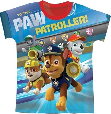Tee-Shirt Manches Courtes Paw patrol - Pat patrouille
