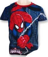 T-shirt Manches Courtes Spiderman