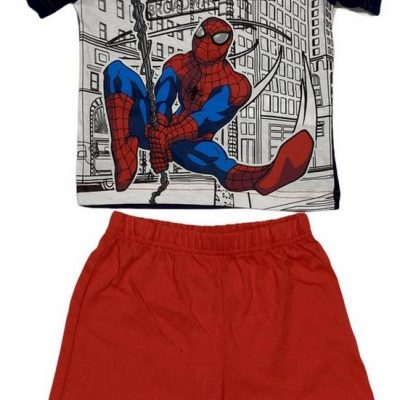 Pyjama Ensemble Tee-shirt Short Spider-man Marvel