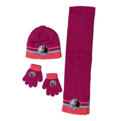 Set Gants bonnet avev écharpe Vaiana Disney