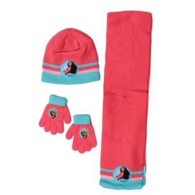 Set Gants bonnet avev écharpe Vaiana Disney