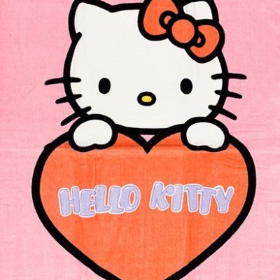 Drap de Plage Hello Kitty