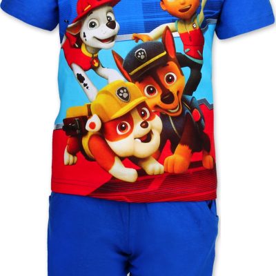 Ensemble T-Shirt + Short avec 2 poches Paw patrol - Pat patrouille