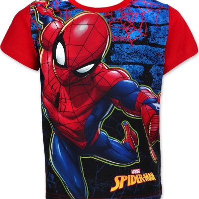 T-shirt Manches Courtes Spiderman