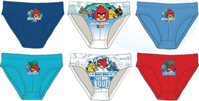 Boîte de 3 slips Angry Birds