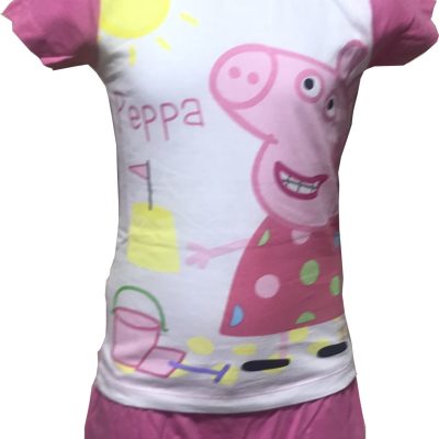 Pyjama Court Peppa Pig Fille