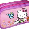 Trousse Hello Kitty rose avec 2 compartiments