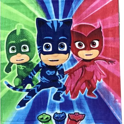Drap de plage Pjmasks en coton
