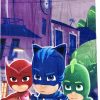 Serviette de plage Pjmasks en coton