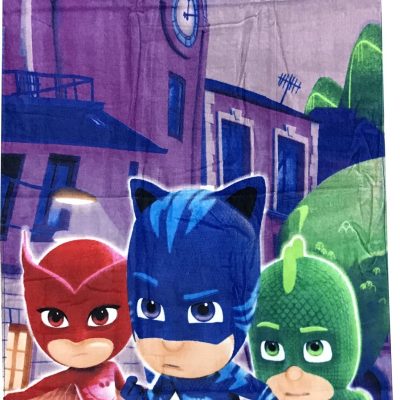 Serviette de plage Pjmasks en coton