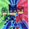 Drap de plage Pjmasks en coton