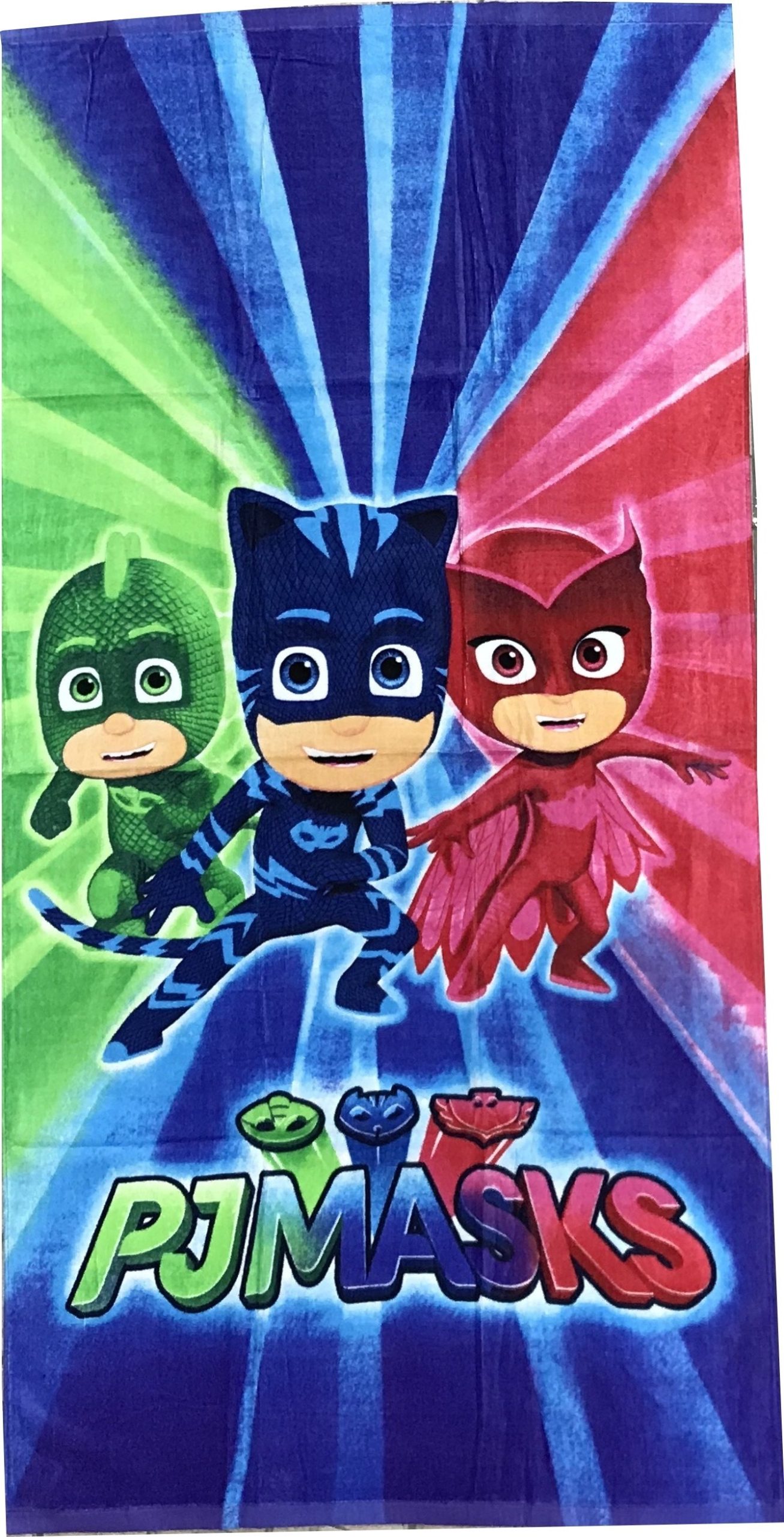 Drap de plage Pjmasks en coton