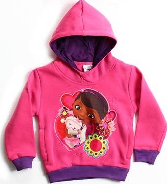 Sweat Doc mc stuffins disney à capuche avec poches