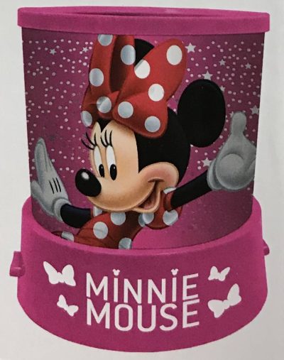 Veilleuse Projecteur Minnie Disney avec d'étoiles