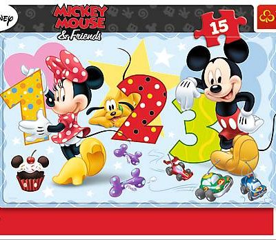 puzzles Comptons ensemble 15 pcs - Cadre Disney