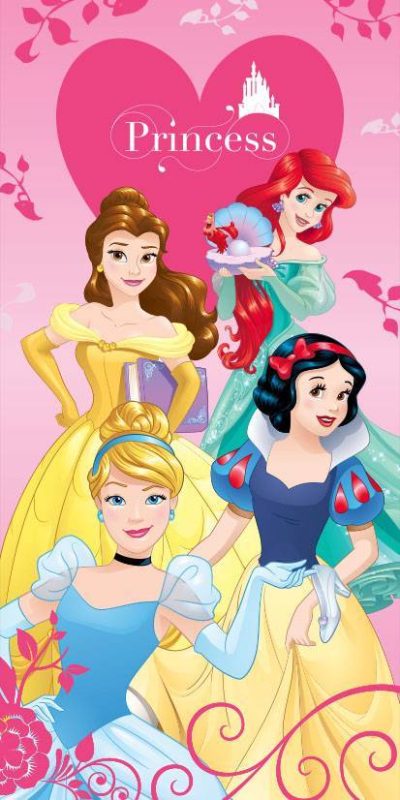 Drap de plage Princesse Disney
