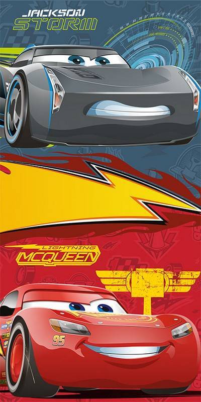 Drap de plage Cars Disney