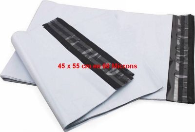 Lol de 100 enveloppe plastique expédition blanches opaques