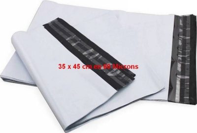 Lol de 100 enveloppe plastique expédition blanches opaques