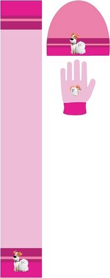 Set 3 pièces Bonnet + écharpe + gants Comme des Bêtes