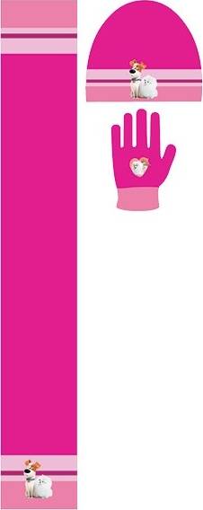 Set 3 pièces Bonnet + écharpe + gants Comme des Bêtes