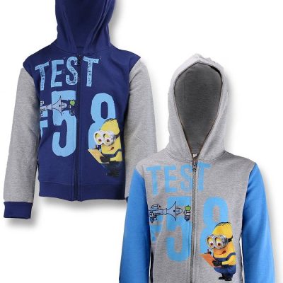 Sweat Minions à capuche zippé