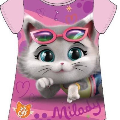 T-shirt manches courtes 44 Chats