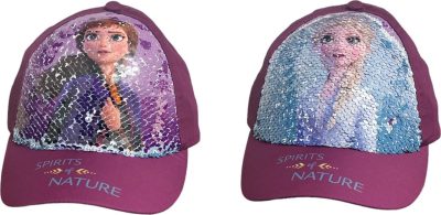 Casquette Sequins à paillettes réversible Frozen Disney
