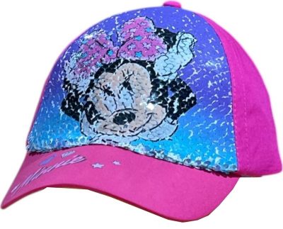 Casquette Sequins à paillettes réversible Minnie Disney