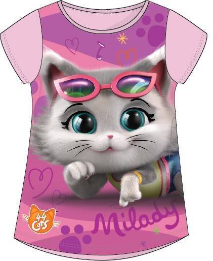 T-shirt manches courtes 44 Chats