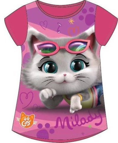 T-shirt manches courtes 44 Chats