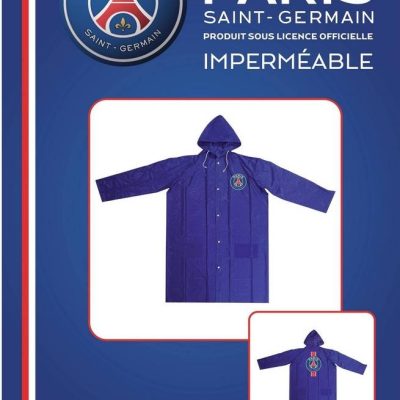 Imperméable de pluie PSG - Paris Saint Germain - Adulte Bleu