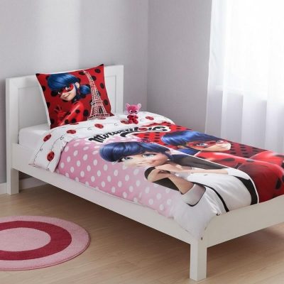 Housse de couette Miraculous en Coton - parure de lit Ladybug