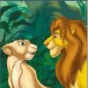 Drap de plage ou drap de bain Le Roi Lion Disney