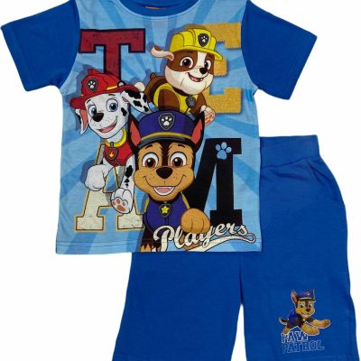 Ensemble T-shirt + Short Paw Patrol