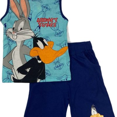 Ensemble Débardeur + Short bugs bunny et daffy duck