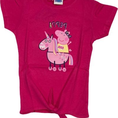 T-shirt Peppa Pig manches courtes