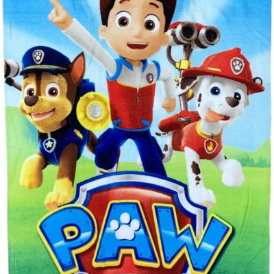 Drap de plage ou drap de bain Paw Patrol